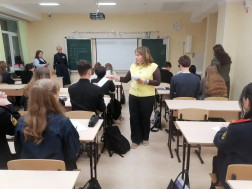 Cостоялась встреча с учащимися медицинского класса школы № 2 города Югорска